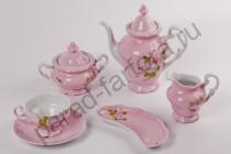 Чайный сервиз Weimar Porzellan "Алвин розовый" 16 предметов на 6 персон