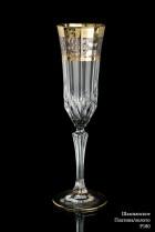 Бокал для шампанского TIMON "PLAT-GOLD" (6шт) арт.Р/180
